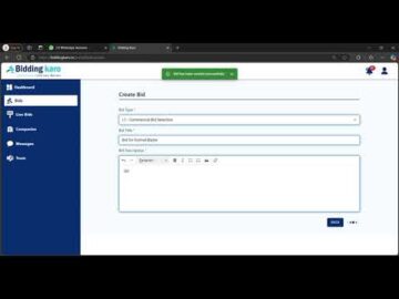 How to create QCBs bid