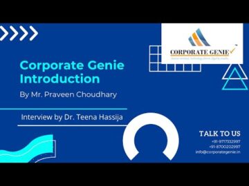 All about Corporate Genie by our Group CMD