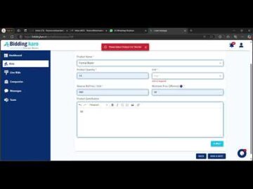 How to create L1 bid